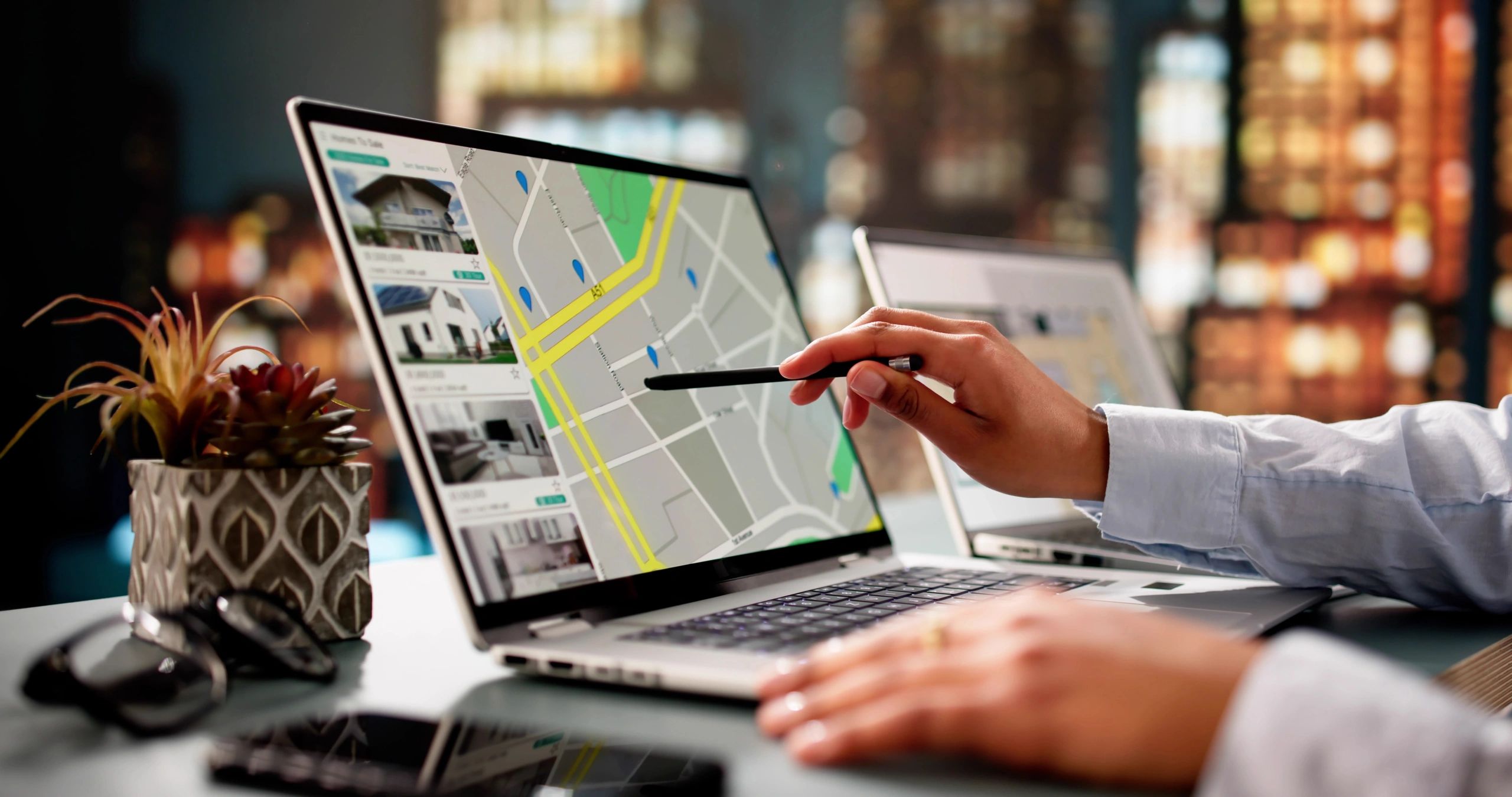 Curated land listings