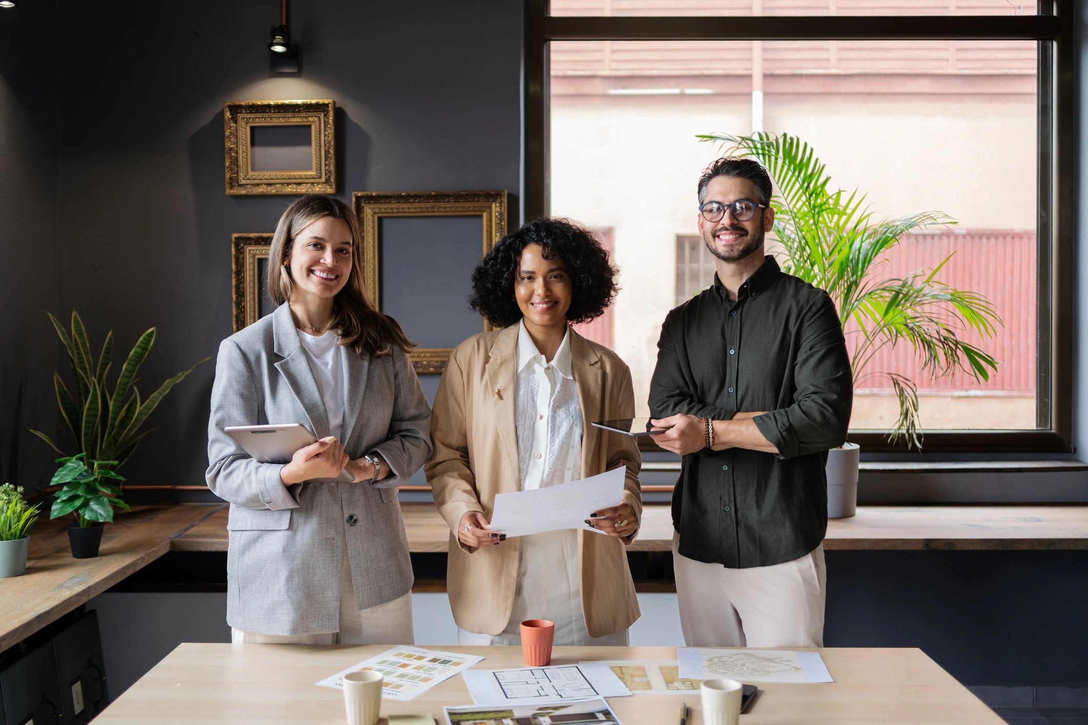 Satisfied real estate investor